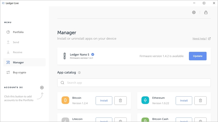 【Ledger Live】初期設定方法|Ledger Nano S(レジャーナノS)のアプリ