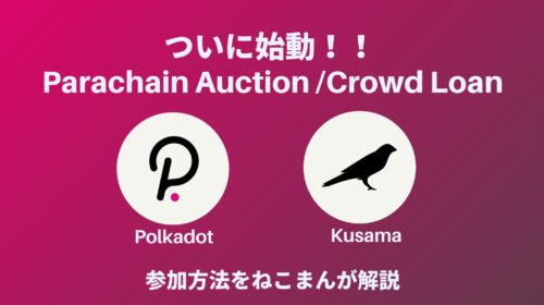 【初心者向け】Parachain Auction / Crowd Loanとは?参加方法も解説します。